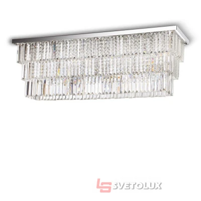 Кришталева люстра Ideal Lux Martinez pl8 166285